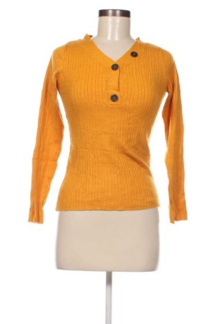 Γυναικείο πουλόβερ Jean Pascale, Μέγεθος S, Χρώμα Κίτρινο, Τιμή 4,49 €