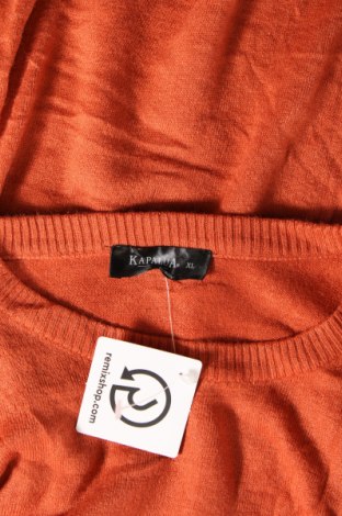 Γυναικείο πουλόβερ Kapalua, Μέγεθος XL, Χρώμα Πορτοκαλί, Τιμή 5,38 €