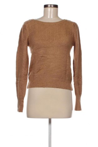 Дамски пуловер Kiabi, Размер S, Цвят Кафяв, Цена 7,25 лв.