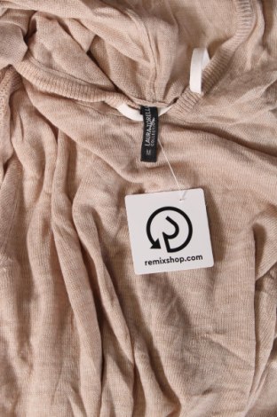 Γυναικείο πουλόβερ Laura Torelli, Μέγεθος M, Χρώμα  Μπέζ, Τιμή 17,94 €