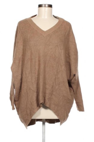 Дамски пуловер M&V, Размер L, Цвят Кафяв, Цена 7,25 лв.