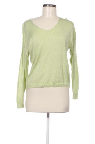Γυναικείο πουλόβερ Made In Italy, Μέγεθος S, Χρώμα Πράσινο, Τιμή 3,23 €