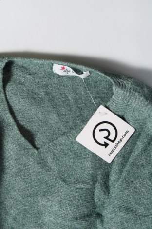 Дамски пуловер Made In Italy, Размер M, Цвят Зелен, Цена 8,70 лв.