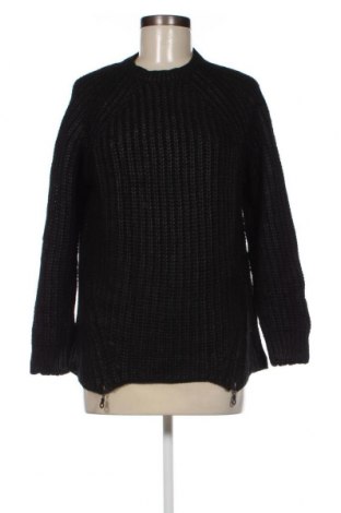 Дамски пуловер Mango, Размер M, Цвят Черен, Цена 6,40 лв.