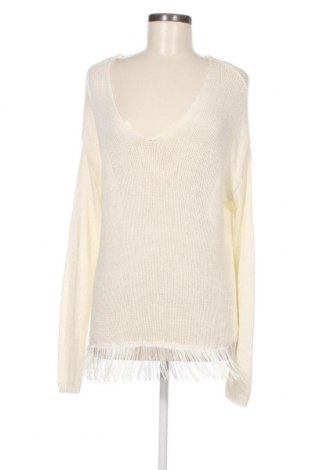 Γυναικείο πουλόβερ Mango, Μέγεθος L, Χρώμα Λευκό, Τιμή 3,71 €