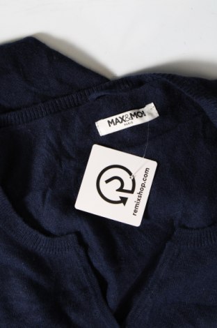 Γυναικείο πουλόβερ Max & Moi, Μέγεθος L, Χρώμα Μπλέ, Τιμή 147,84 €