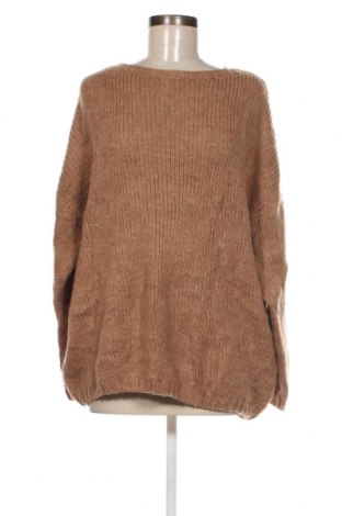 Дамски пуловер More & More, Размер XL, Цвят Кафяв, Цена 7,04 лв.