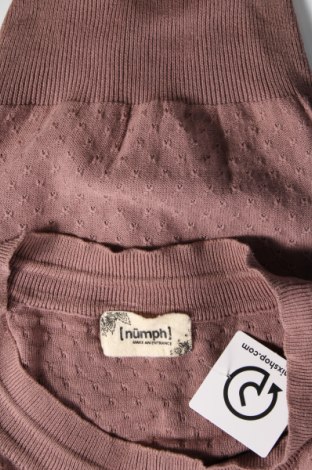 Дамски пуловер Numph, Размер S, Цвят Кафяв, Цена 13,64 лв.