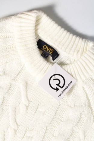 Γυναικείο πουλόβερ Oviesse, Μέγεθος L, Χρώμα Λευκό, Τιμή 4,75 €