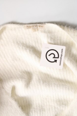 Дамски пуловер Peace N' Love, Размер M, Цвят Екрю, Цена 7,25 лв.