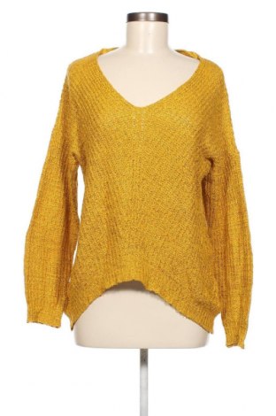 Дамски пуловер Pigalle, Размер M, Цвят Жълт, Цена 7,25 лв.