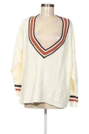 Дамски пуловер Pretty Little Thing, Размер M, Цвят Бял, Цена 7,25 лв.