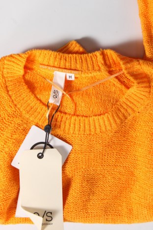 Damski sweter Q/S by S.Oliver, Rozmiar M, Kolor Pomarańczowy, Cena 69,57 zł