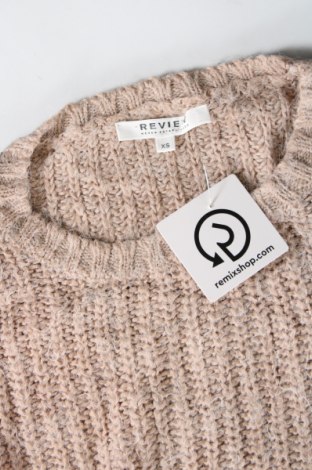 Γυναικείο πουλόβερ Review, Μέγεθος XS, Χρώμα  Μπέζ, Τιμή 4,49 €