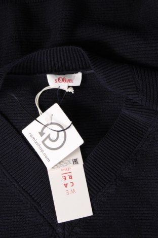 Γυναικείο πουλόβερ S.Oliver, Μέγεθος L, Χρώμα Μπλέ, Τιμή 11,21 €
