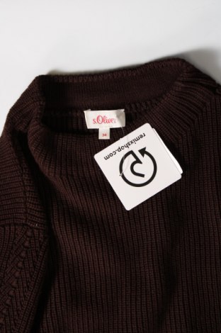 Γυναικείο πουλόβερ S.Oliver, Μέγεθος XS, Χρώμα Καφέ, Τιμή 13,46 €