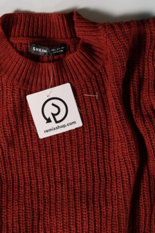 Дамски пуловер SHEIN, Размер S, Цвят Кафяв, Цена 7,25 лв.