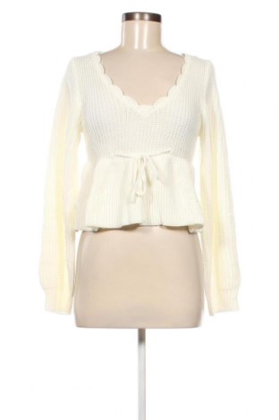 Γυναικείο πουλόβερ SHEIN, Μέγεθος S, Χρώμα Εκρού, Τιμή 13,66 €