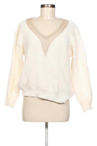 Γυναικείο πουλόβερ SHEIN, Μέγεθος M, Χρώμα Λευκό, Τιμή 5,38 €