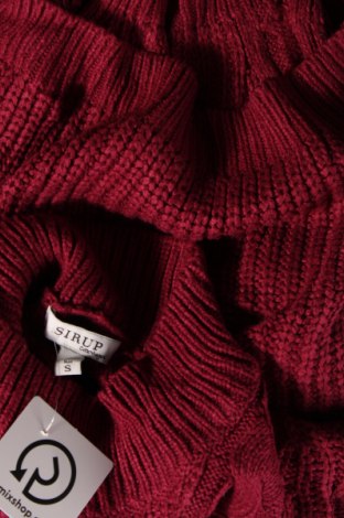 Γυναικείο πουλόβερ Sirup, Μέγεθος S, Χρώμα Κόκκινο, Τιμή 5,38 €