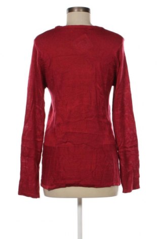 Дамски пуловер Think Positive, Размер M, Цвят Червен, Цена 7,25 лв.