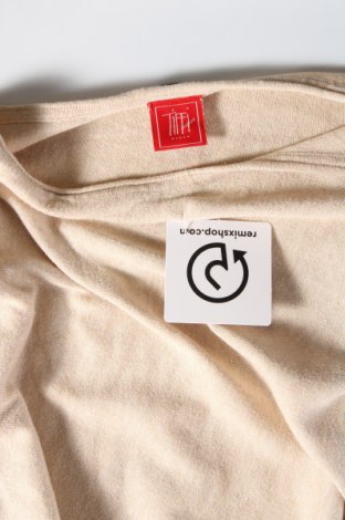 Дамски пуловер Tiffi, Размер S, Цвят Бежов, Цена 13,20 лв.