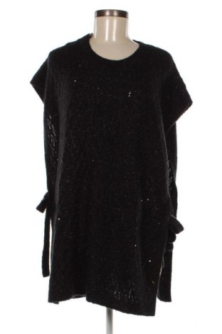 Γυναικείο πουλόβερ Triangle By s.Oliver, Μέγεθος XL, Χρώμα Μαύρο, Τιμή 20,18 €