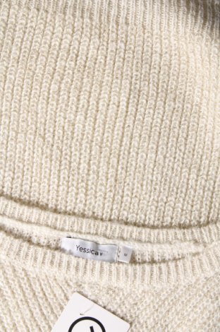 Γυναικείο πουλόβερ Yessica, Μέγεθος M, Χρώμα Χρυσαφί, Τιμή 6,28 €