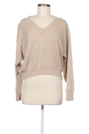 Дамски пуловер Zara, Размер S, Цвят Бежов, Цена 16,17 лв.