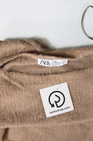 Dámsky pulóver Zara, Veľkosť S, Farba Béžová, Cena  3,74 €
