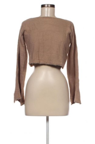 Дамски пуловер Zara, Размер S, Цвят Бежов, Цена 6,60 лв.