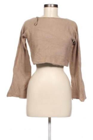Дамски пуловер Zara, Размер S, Цвят Бежов, Цена 9,00 лв.