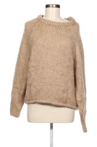 Pulover de femei Zara Knitwear, Mărime S, Culoare Bej, Preț 26,97 Lei
