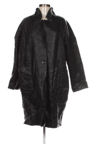 Δερμάτινο γυναικείο παλτό, Μέγεθος L, Χρώμα Μαύρο, Τιμή 6,12 €