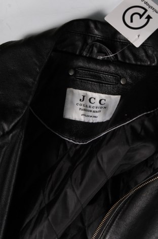 Γυναικείο δερμάτινο μπουφάν Jcc, Μέγεθος L, Χρώμα Μαύρο, Τιμή 37,76 €
