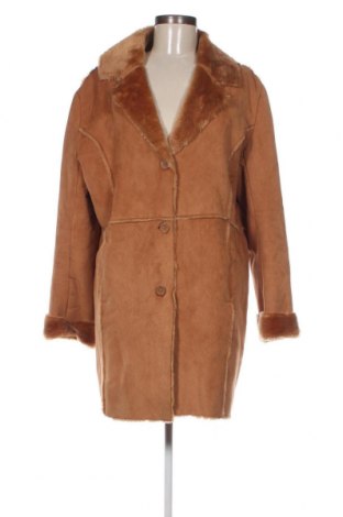 Γυναικείο παλτό Attention, Μέγεθος XL, Χρώμα Καφέ, Τιμή 19,86 €