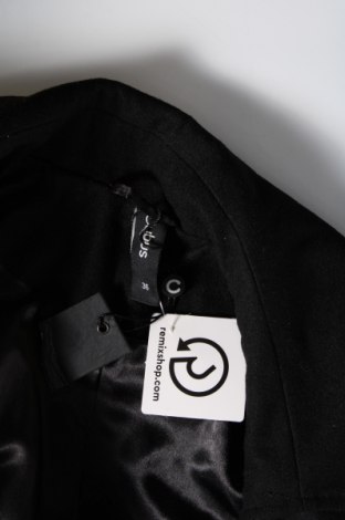 Дамско палто Cubus, Размер S, Цвят Черен, Цена 94,60 лв.