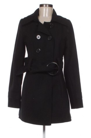 Дамско палто Cubus, Размер S, Цвят Черен, Цена 103,20 лв.
