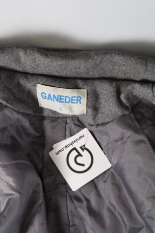 Γυναικείο παλτό Ganeder, Μέγεθος L, Χρώμα Γκρί, Τιμή 23,17 €