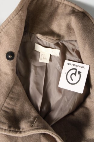Palton de femei H&M, Mărime XS, Culoare Bej, Preț 105,59 Lei