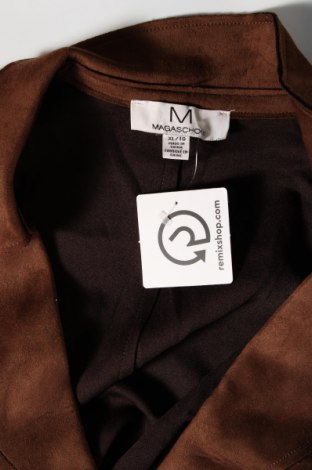 Γυναικείο παλτό Magaschoni, Μέγεθος XL, Χρώμα Καφέ, Τιμή 5,81 €