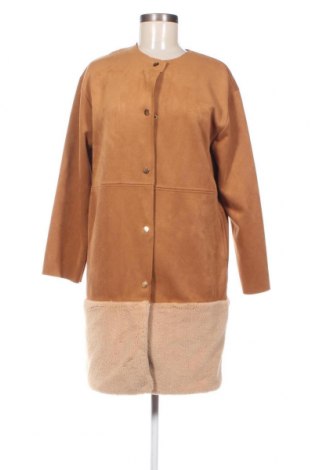Palton de femei Zara, Mărime S, Culoare Maro, Preț 47,76 Lei