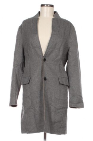 Дамско палто Zara, Размер S, Цвят Сив, Цена 43,12 лв.