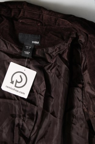 Дамско сако H&M, Размер S, Цвят Кафяв, Цена 10,12 лв.