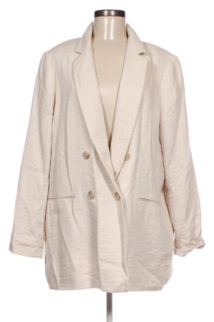 Γυναικείο σακάκι H&M, Μέγεθος XL, Χρώμα  Μπέζ, Τιμή 20,85 €
