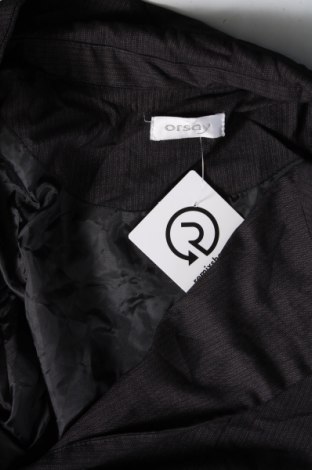 Γυναικείο σακάκι Orsay, Μέγεθος L, Χρώμα Γκρί, Τιμή 5,17 €