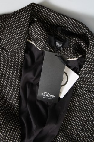 Γυναικείο σακάκι S.Oliver Black Label, Μέγεθος M, Χρώμα Μαύρο, Τιμή 124,23 €