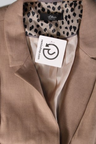 Γυναικείο σακάκι S.Oliver Black Label, Μέγεθος XL, Χρώμα Καφέ, Τιμή 124,23 €