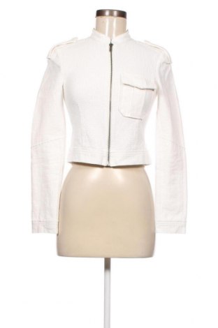 Γυναικείο μπουφάν BCBG Max Azria, Μέγεθος XS, Χρώμα Λευκό, Τιμή 6,02 €