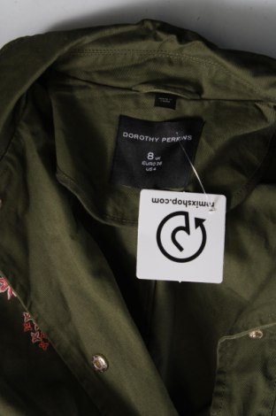 Dámska bunda  Dorothy Perkins, Veľkosť S, Farba Zelená, Cena  3,98 €